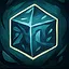 Mysterious cube icon