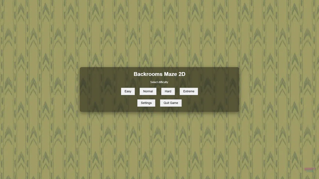 Backrooms Maze 2D Screenshot 0