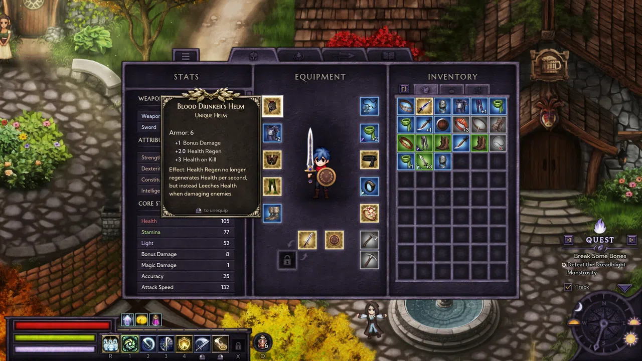 Bleaklight Falls Demo Screenshot 2