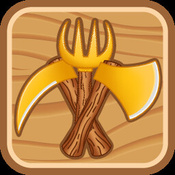 A beautiful golden color icon