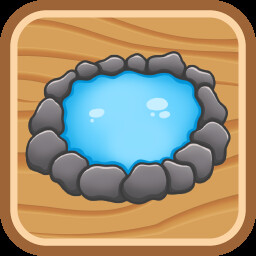 Calm water icon