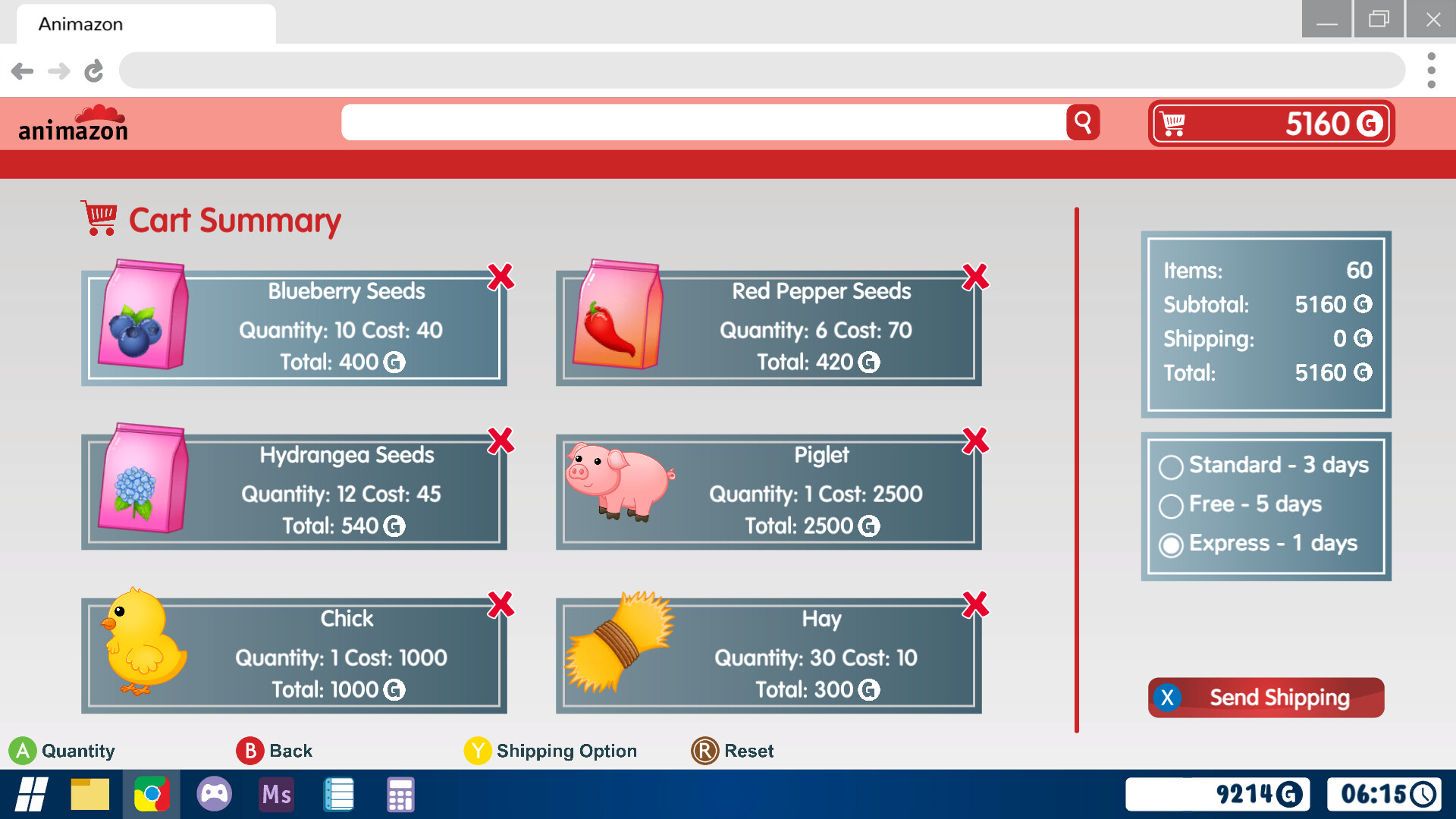 Sunrise's Order Screenshot 1