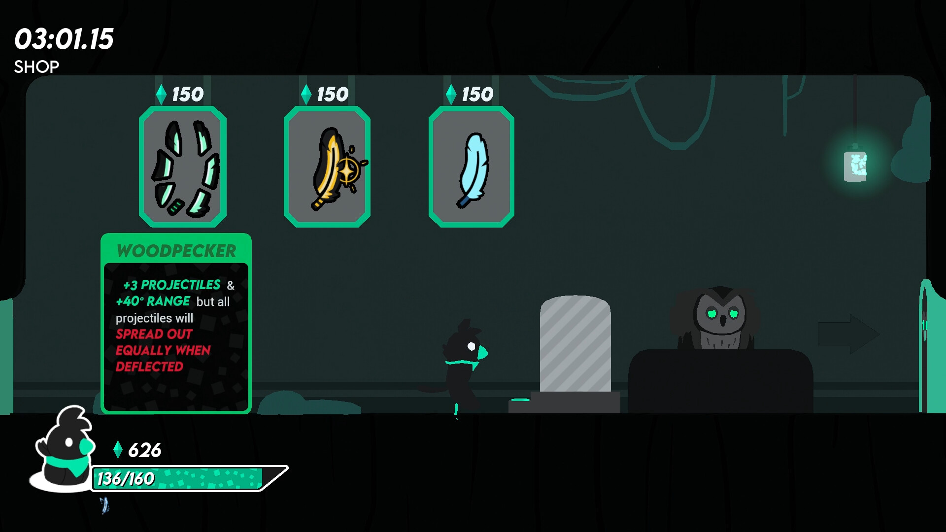 Ricochet Raven Demo Screenshot 1