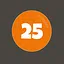 25 words found icon