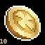 10 Gold earned! icon