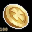 100 Gold earned! icon