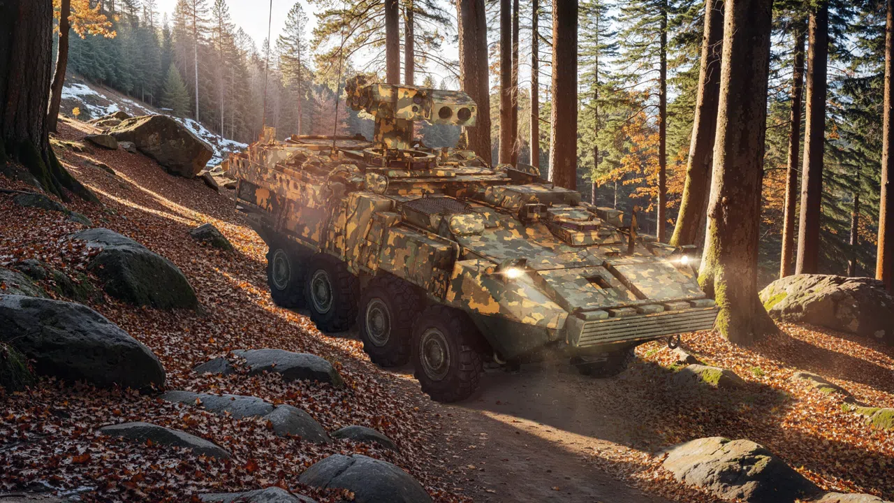 Armored Warfare - Autumn Bundle: M1134 Screenshot 0
