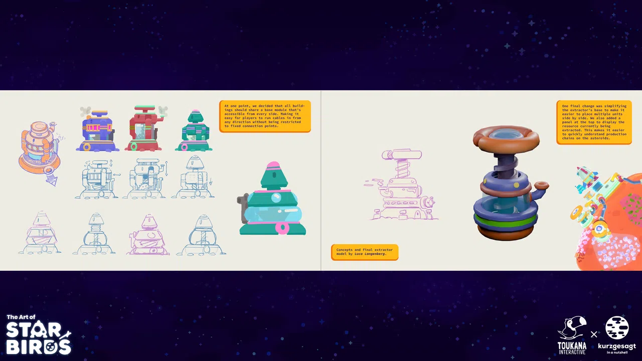 Star Birds Digital Artbook Screenshot 3