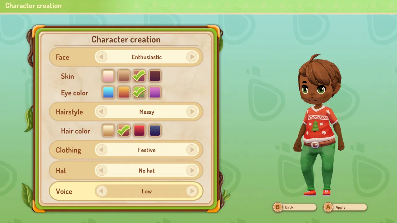 Sugardew Island - Christmas Costume Screenshot 2