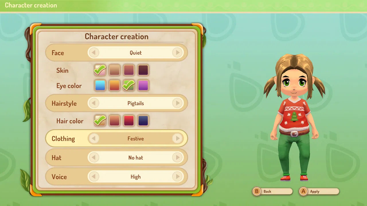 Sugardew Island - Christmas Costume Screenshot 0