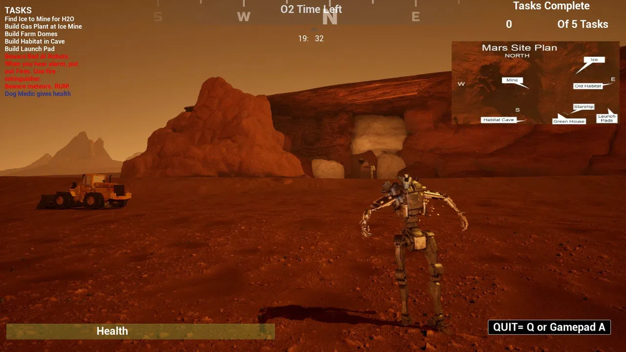 Mars Training Camp Screenshot 2