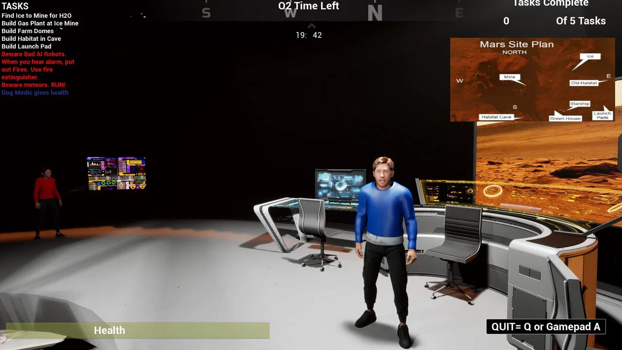 Mars Training Camp Screenshot 4