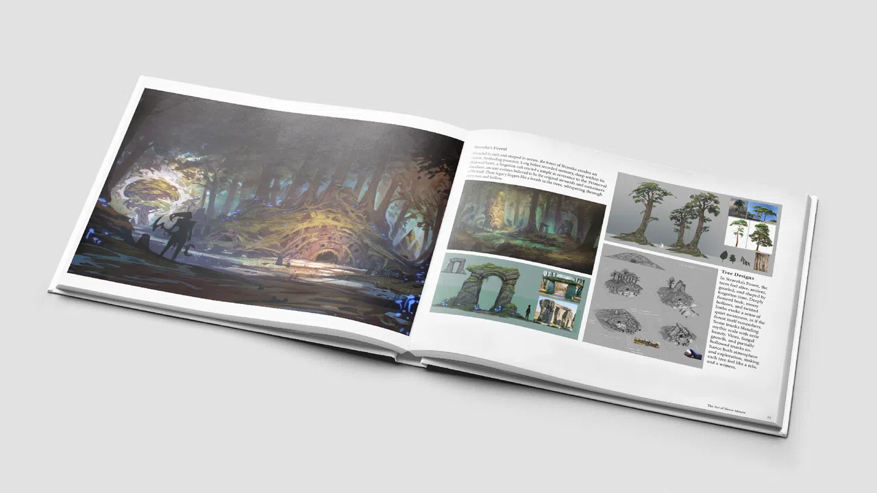 Never Mourn Art Book Screenshot 0