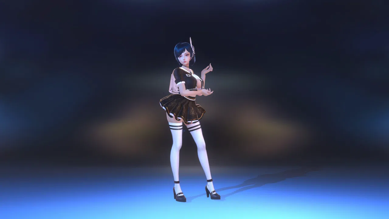 Angel Legion-DLC Judgment Maiden (Black) Screenshot 0