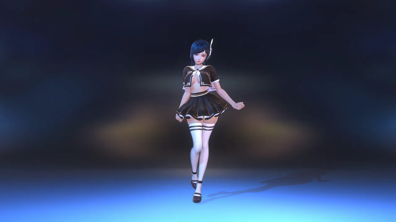 Angel Legion-DLC Judgment Maiden (Black) Screenshot 4
