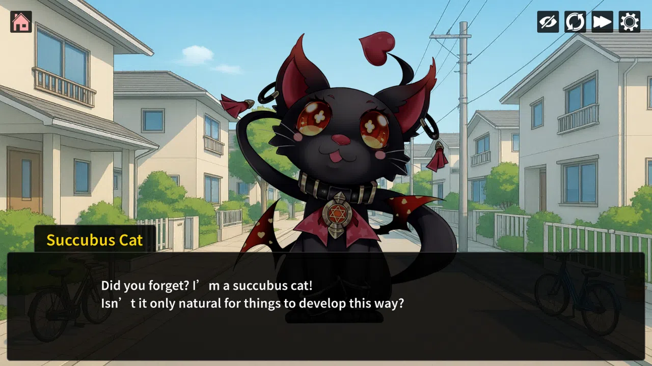 Succubus Cat's Gratitude Screenshot 1