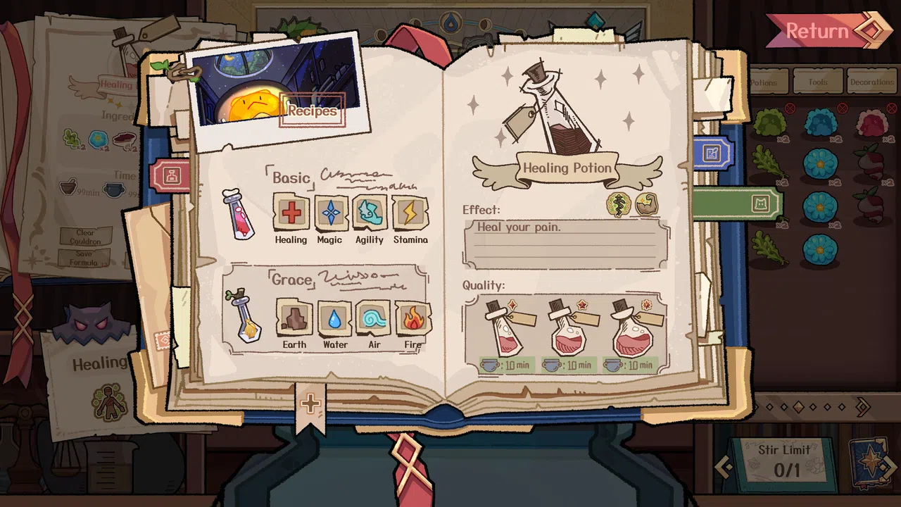 Brewbie’s Alchemy Desk Screenshot 2