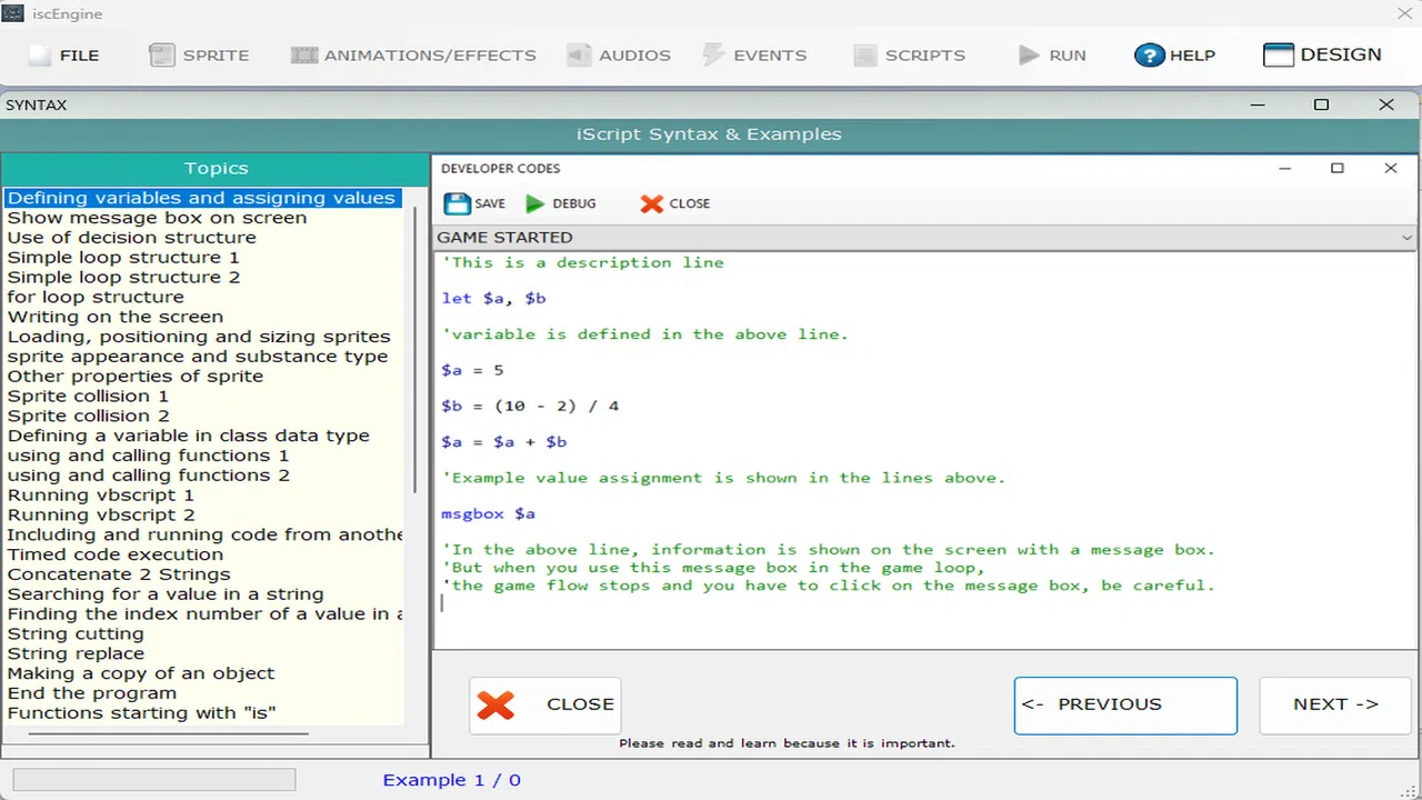 Fusion Script Game Studio: iscEngine & JS-Engine Screenshot 8