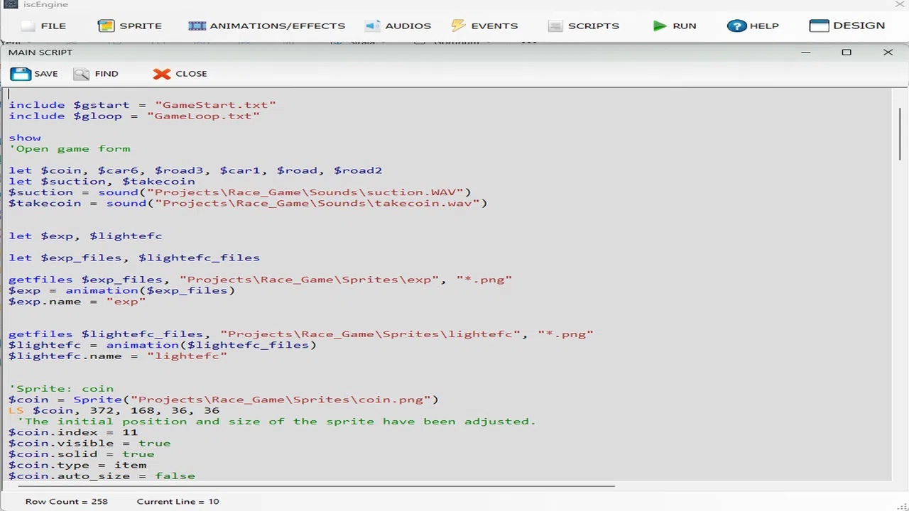 Fusion Script Game Studio: iscEngine & JS-Engine Screenshot 4
