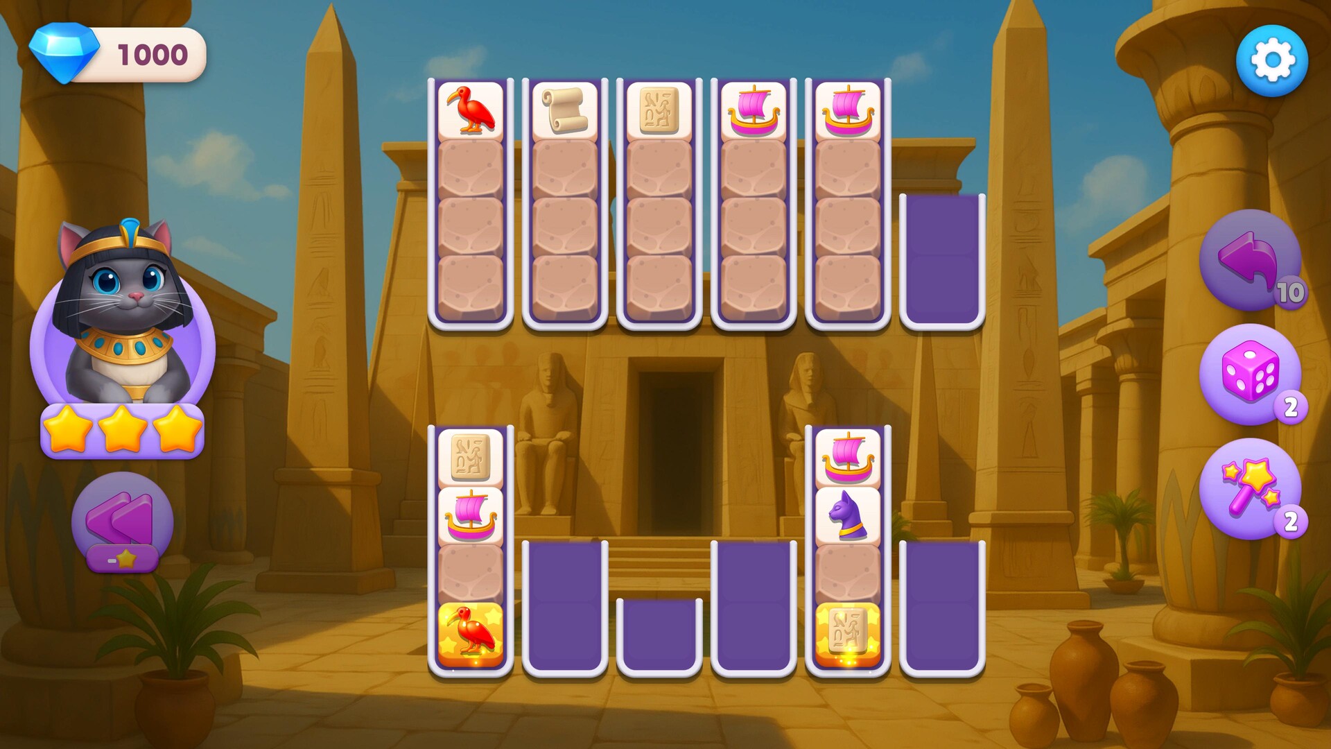 Sort Pawzzle: Paws of Pharaoh Screenshot 5