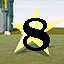 Find star rotating world icon