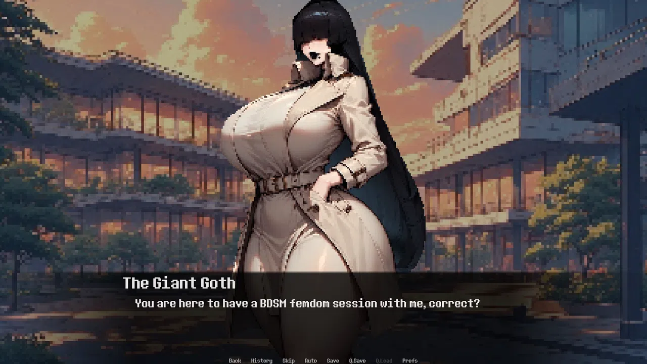 Yandere Goth BDSM Screenshot 2