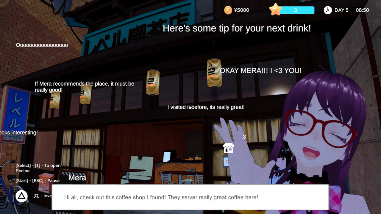 Kissaten Dream - Anime Coffee Shop Simulator! Screenshot 5