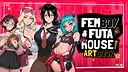 FEMBOY FUTA HOUSE - Digital Artbook Screenshot 0