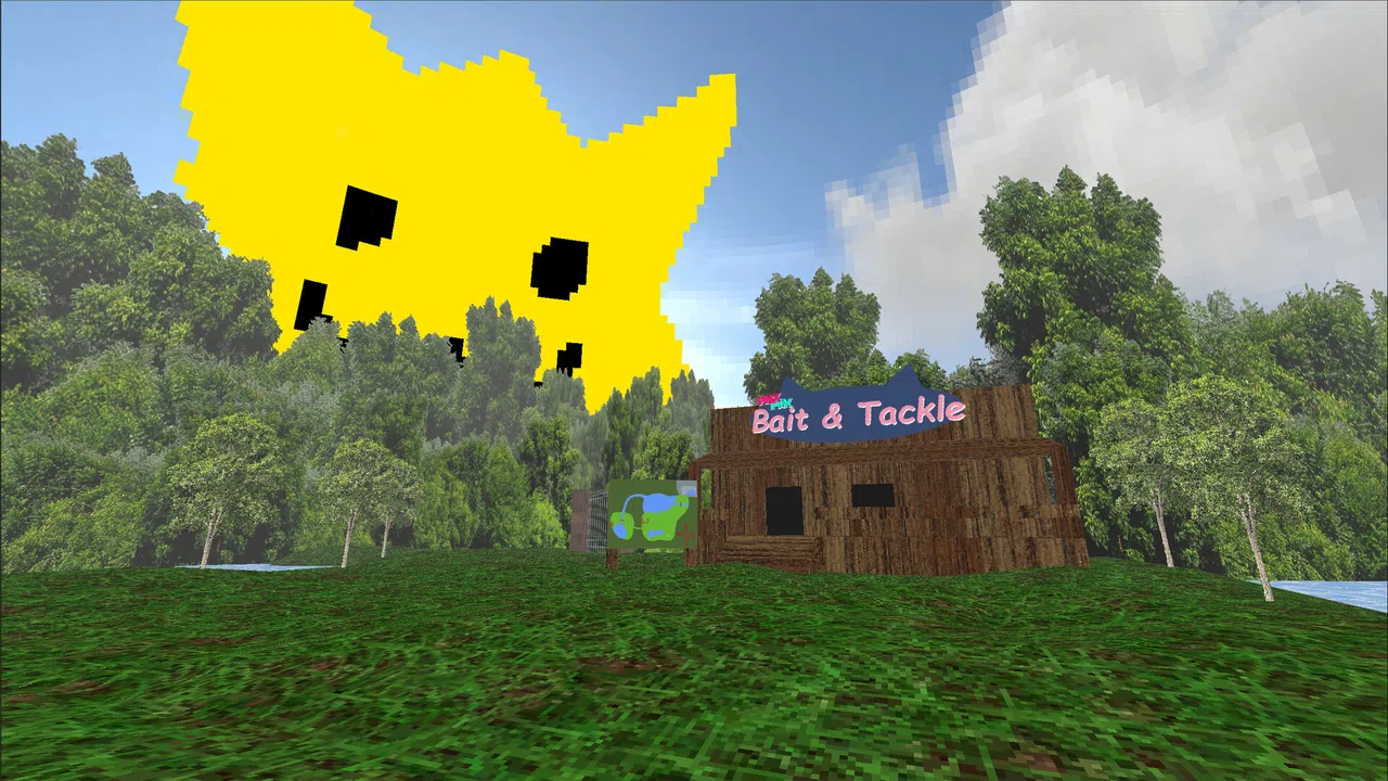 Fishing at the Lake Full of Cats Screenshot 3