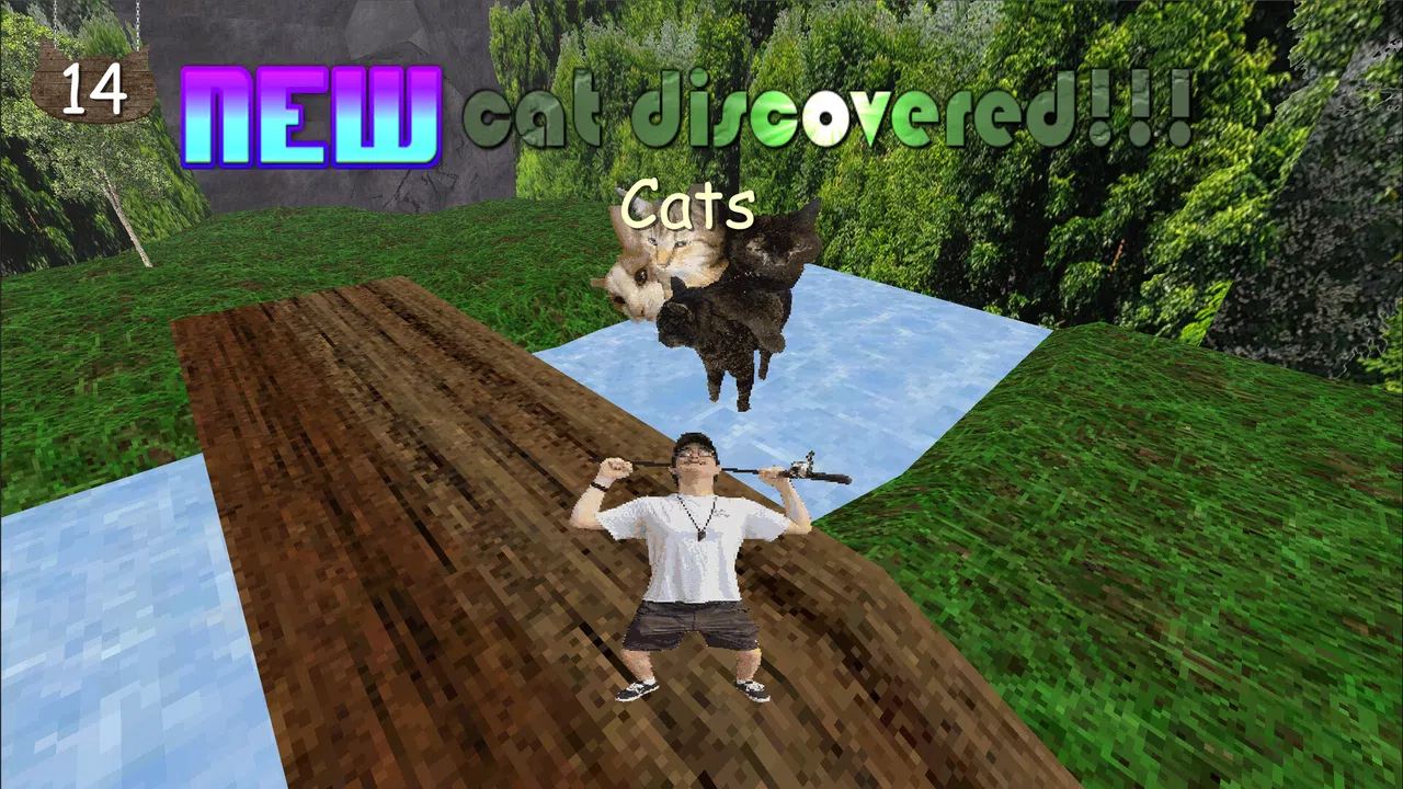 Fishing at the Lake Full of Cats Screenshot 4