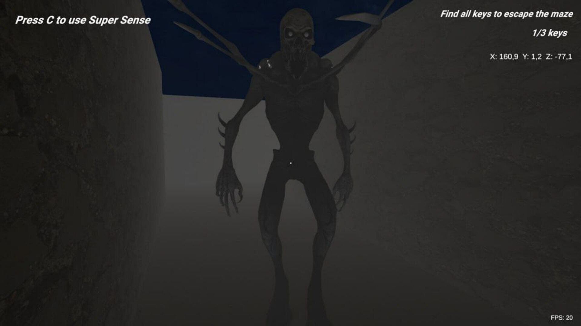 SHADOW MAZE Descent into Fear Screenshot 0