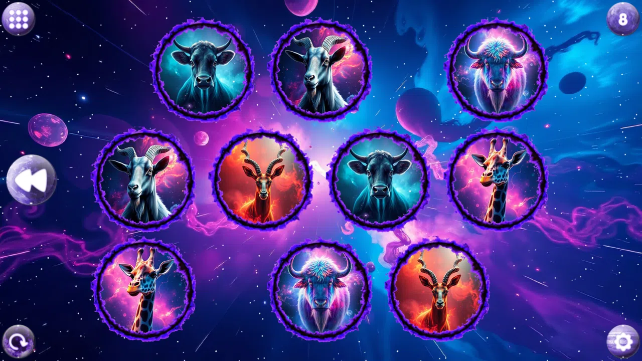 Space Memory: Artiodactyls Screenshot 3