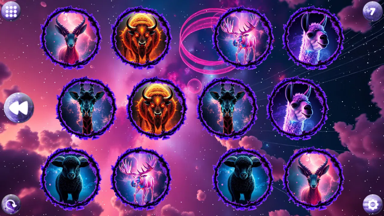 Space Memory: Artiodactyls Screenshot 4