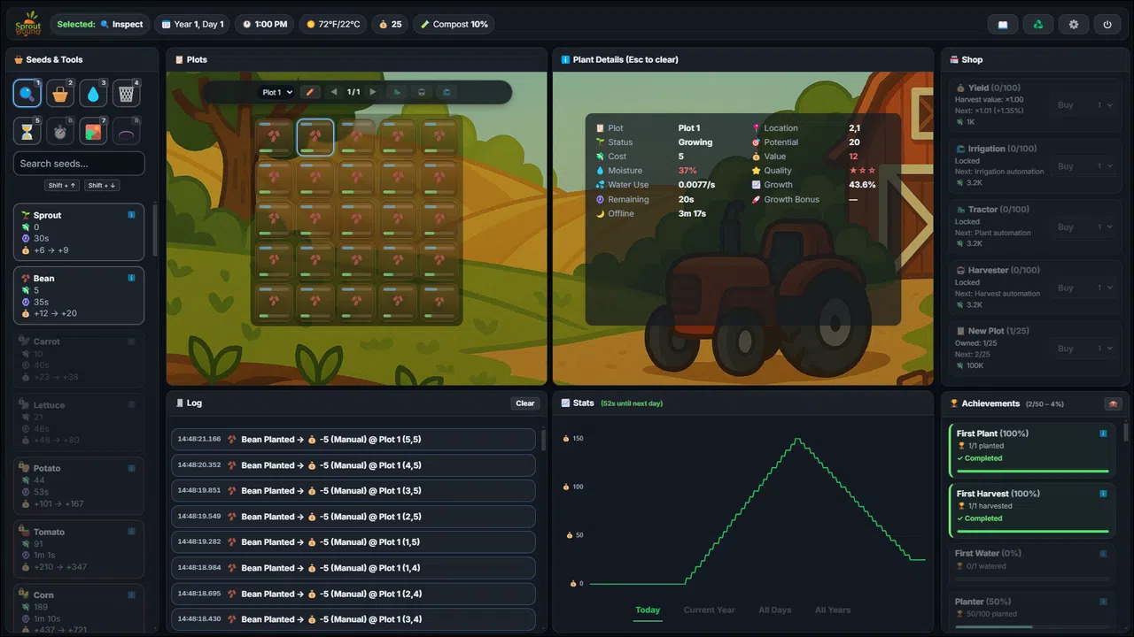 SproutBound Screenshot 3