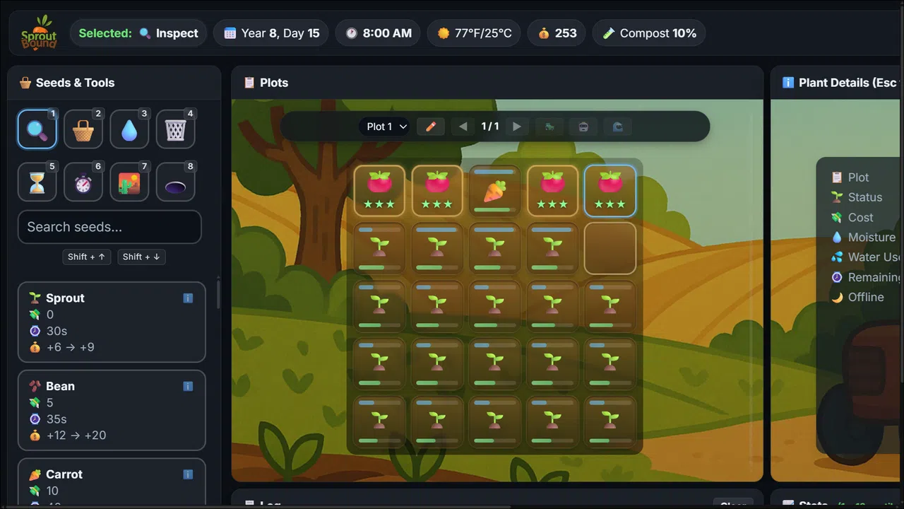 SproutBound Screenshot 0