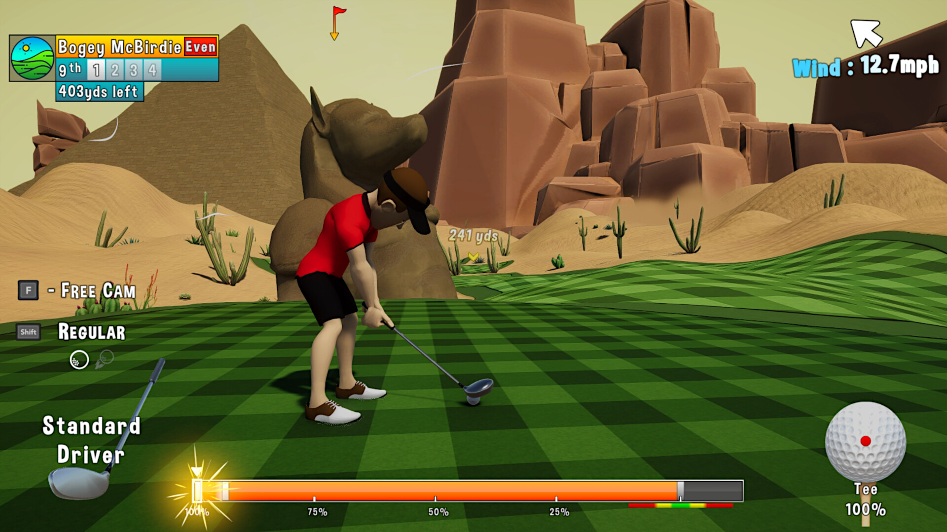 Gowf: A Golf Adventure Screenshot 0