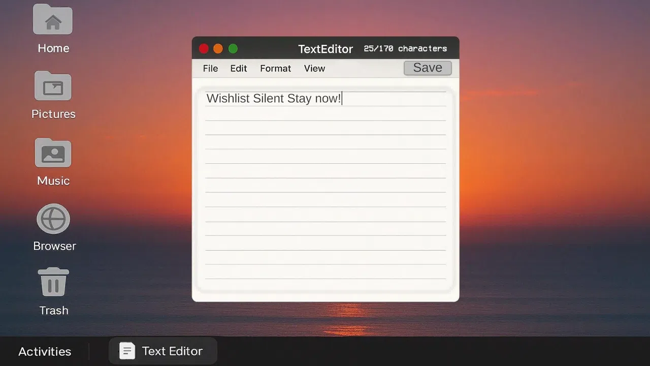 Silent Stay Demo Screenshot 1