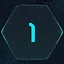 1 level icon