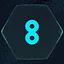 8 level icon