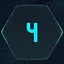 4 level icon