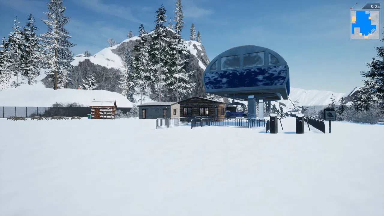 Snow Plowing Simulator - Ski Resort DLC Screenshot 2
