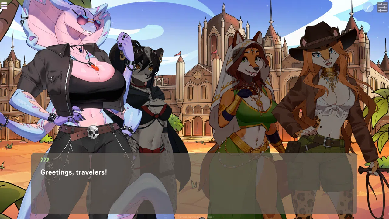 Furry Adventure Club and the Temple of Pawsion 🐱 Screenshot 8