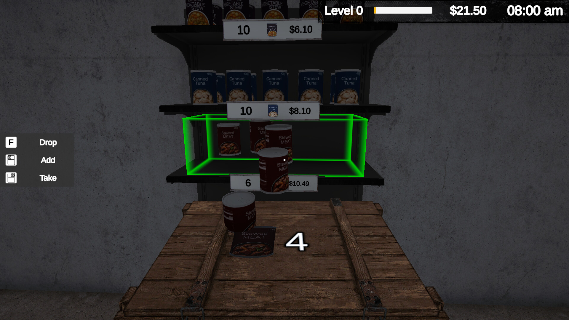 Quarantine Market Simulator Demo Screenshot 4