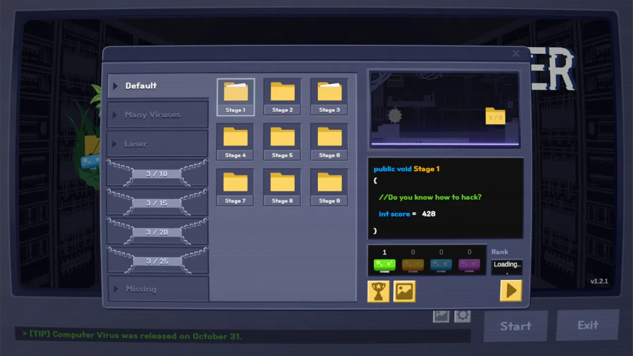 Computer Virus Screenshot 1