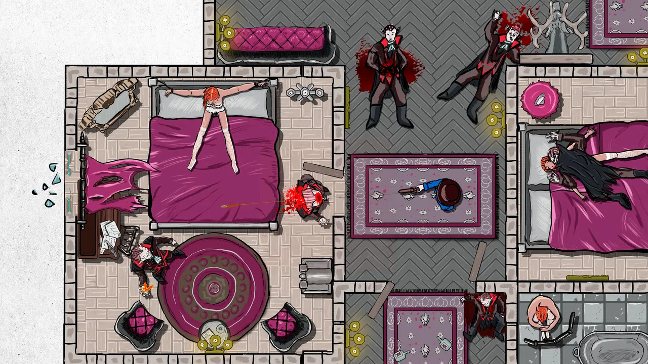Pushkin vs Vampires Screenshot 0