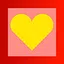 Fire Yellow Hearts Collector icon