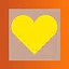 Lit Yellow Hearts Collector icon