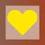 Basic Yellow Hearts Collector icon