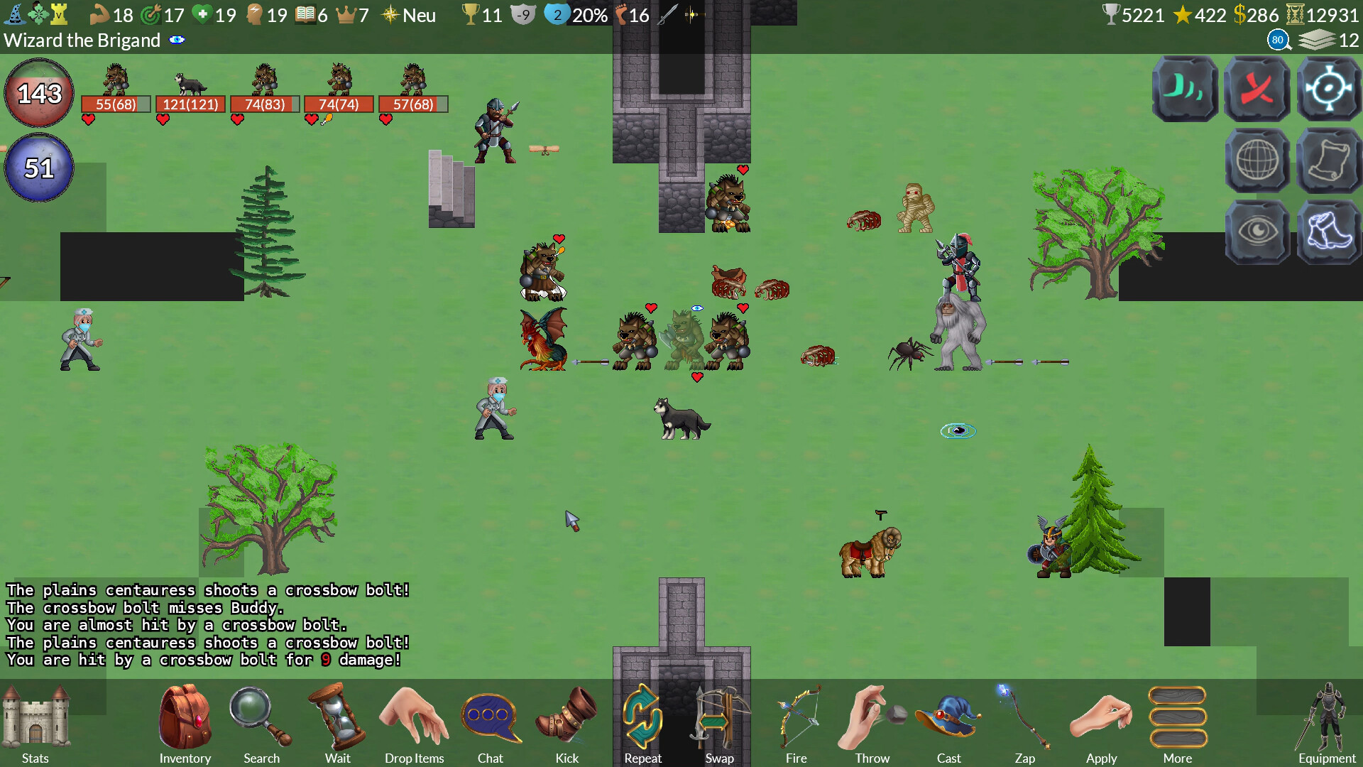 GnollHack Screenshot 4