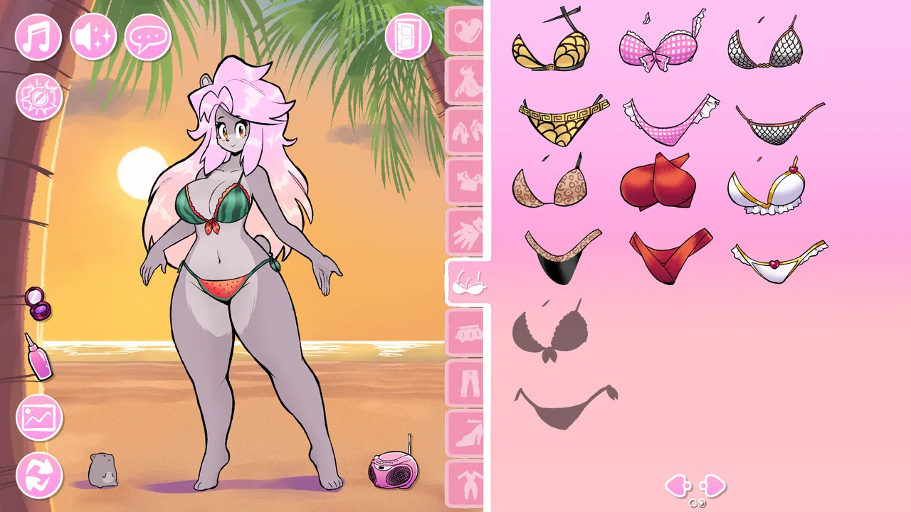 Dress-Up With Helene: Deluxe! - Bikini variety Pack DLC Screenshot 3